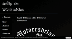 Desktop Screenshot of motorradclan.de