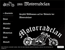 Tablet Screenshot of motorradclan.de